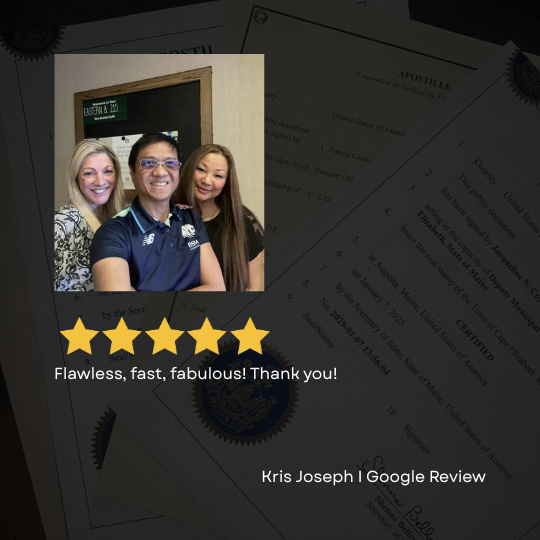 Mobile Notary Las Vegas Google Review Tagalog